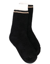 Load image into Gallery viewer, Gucci GG Logo Sponge Socks in Black