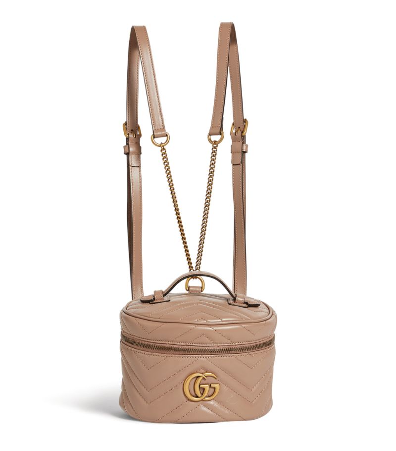 Gucci Mini Gg Marmont Backpack - Pink