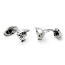 Load image into Gallery viewer, Gucci Anger Forest Bull Cuff Links in Sterling Silver
