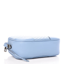 Load image into Gallery viewer, Gucci GG Microguccissima Leather Bree Camera Bag in Blue