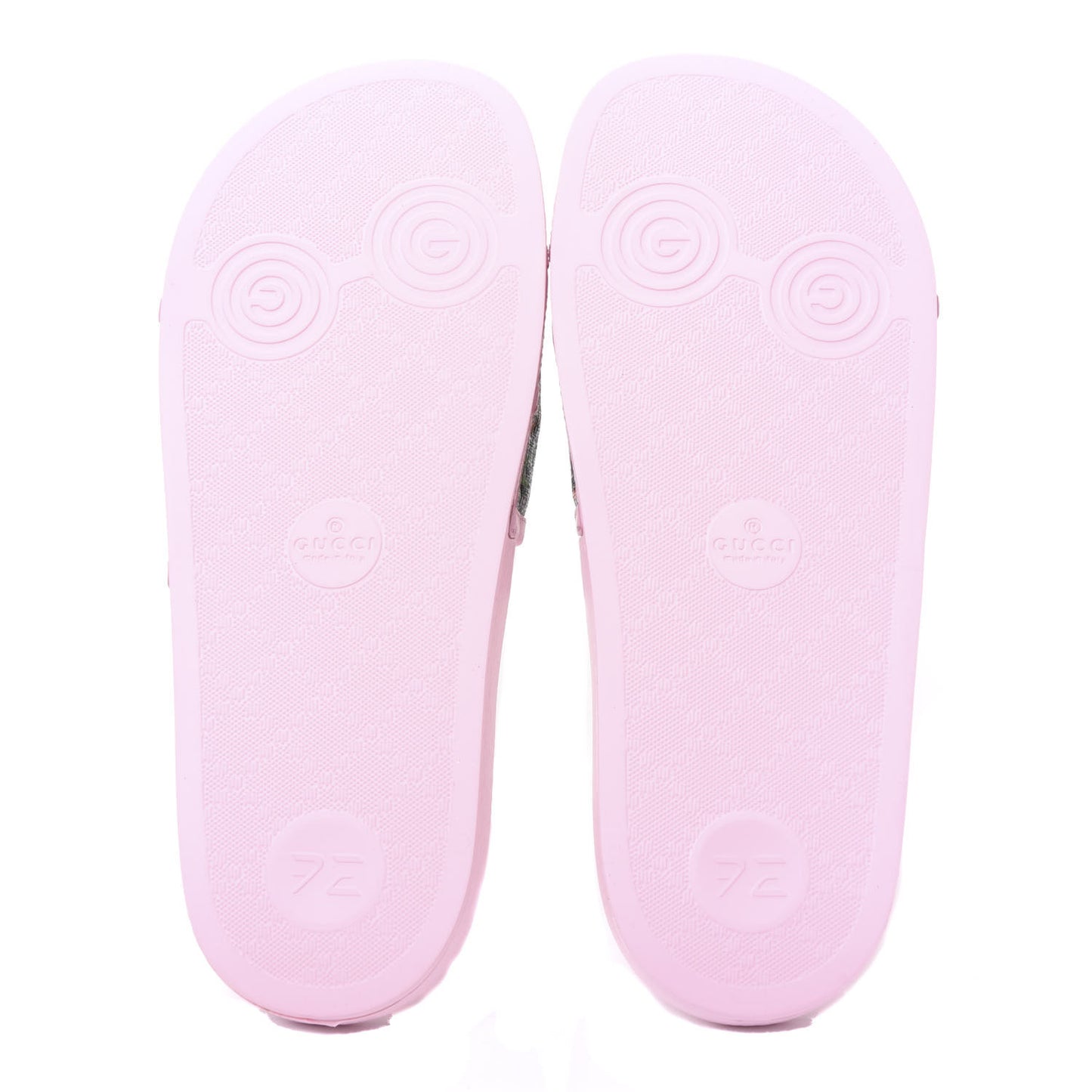 Gucci GG Psychedelic Slide Sandals in Pink