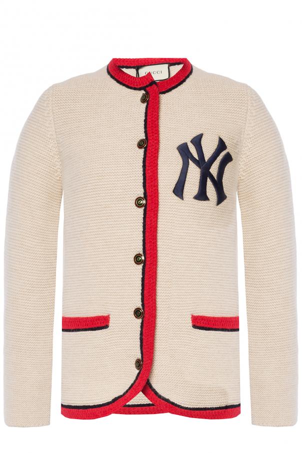 Gucci x NY Yankees™ Ivory Cardigan