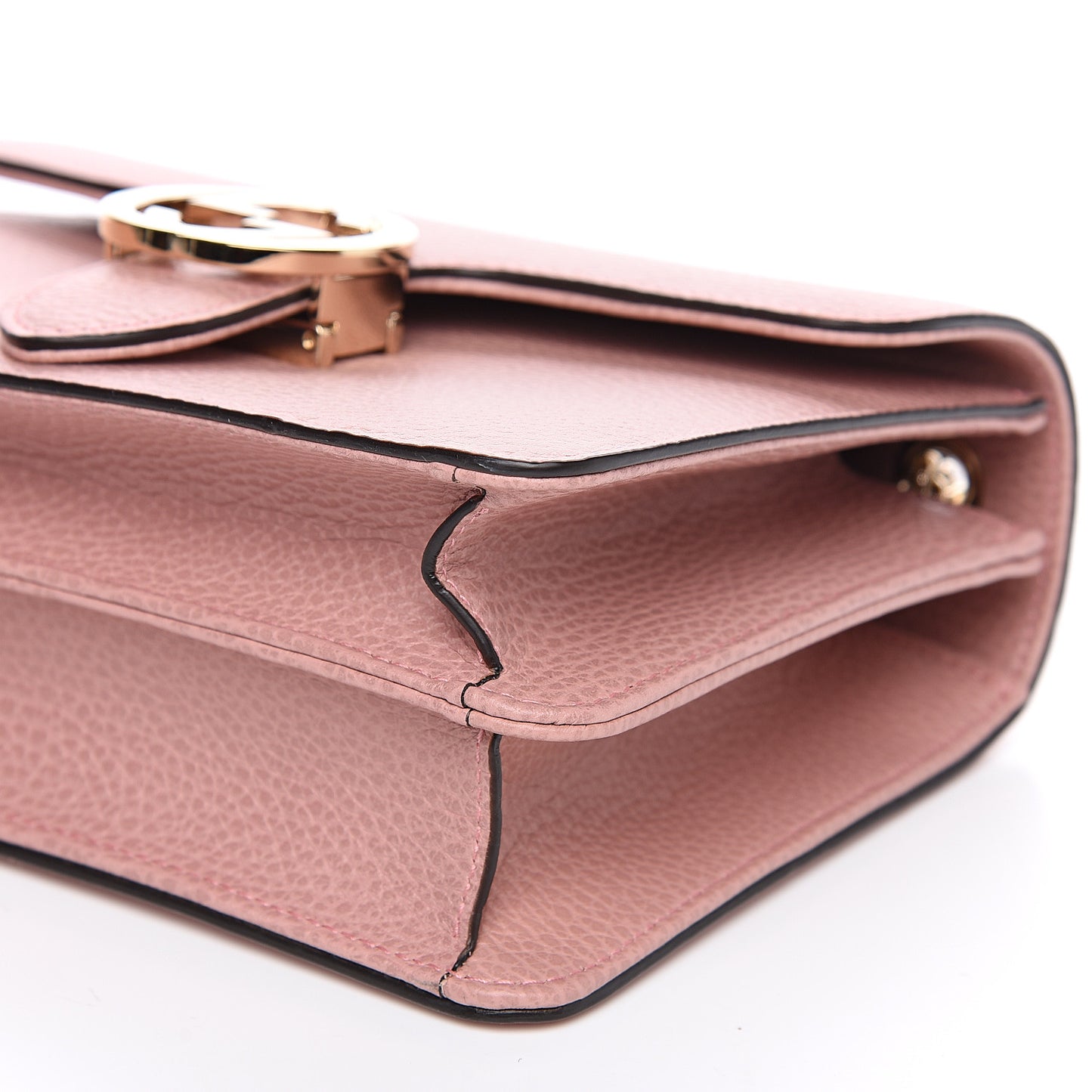 Gucci Interlocking GG Crossbody Bag in Soft Pink