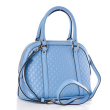 Load image into Gallery viewer, Gucci GG Microguccissima Dome Shoulder Bag in Mineral Blue