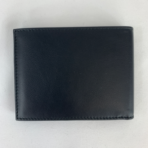 A classic black leather wallet is a staple piece that every man should have. Polished and sophisticated, a simple yet opulent bi-fold wallet will keep all your essentials organized in a compact design that can slip into your pocket. With 6 card slots, 1 full length bill slot, and 2 half sized slip pockets, this slim wallet can fit everything you need with ease. Grab this Ferragamo classic and go about your day with style and superior organization!