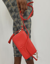 Load image into Gallery viewer, Tory Burch Thea Mini Bag in Brilliant Red