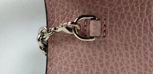 Gucci Crossbody Wallet on a Chain in Pink