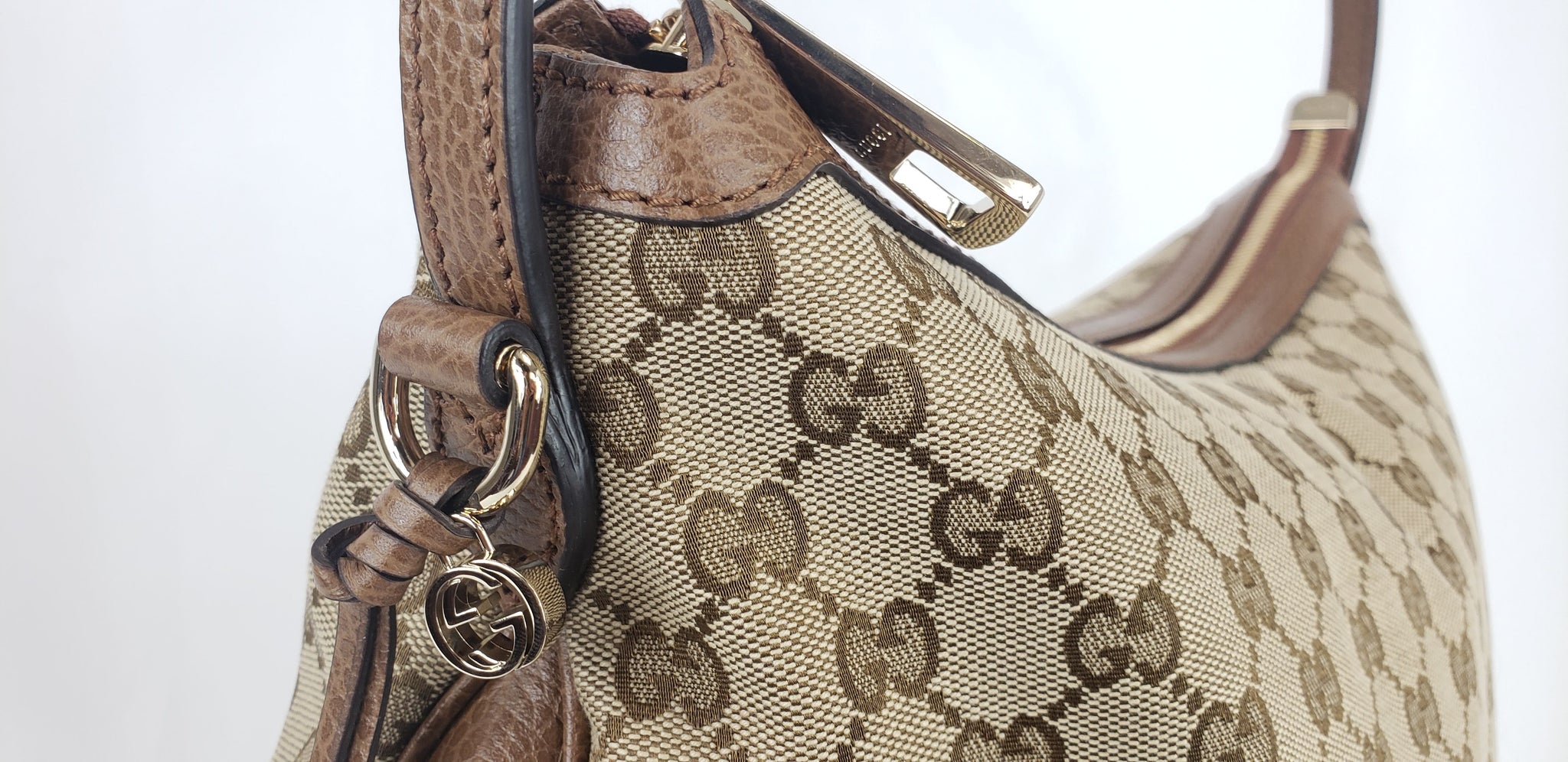 Gucci Large GG Supreme Linea Hobo - ShopStyle Shoulder Bags