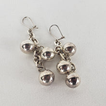Load image into Gallery viewer, Pure Sterling Silver 925 Dropped Ball Earrings