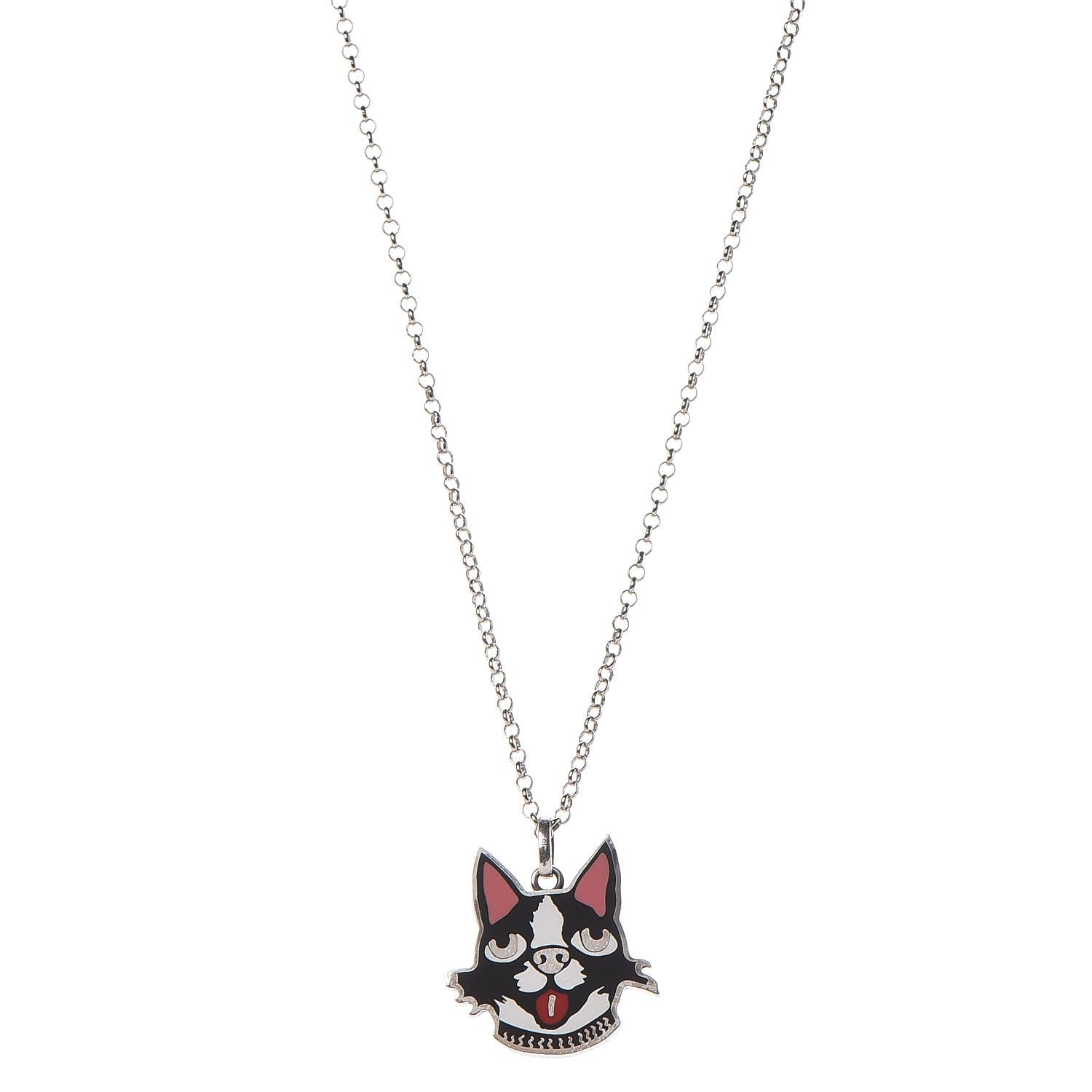 Gucci hot sale cat necklace