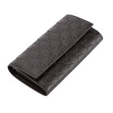 Load image into Gallery viewer, Gucci Signature Guccissima GG Wallet in Black