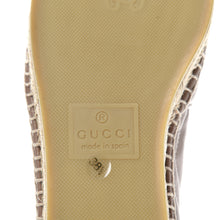 Load image into Gallery viewer, Gucci GG Marmont Matelassé Chevron Espadrilles in Rose Pink