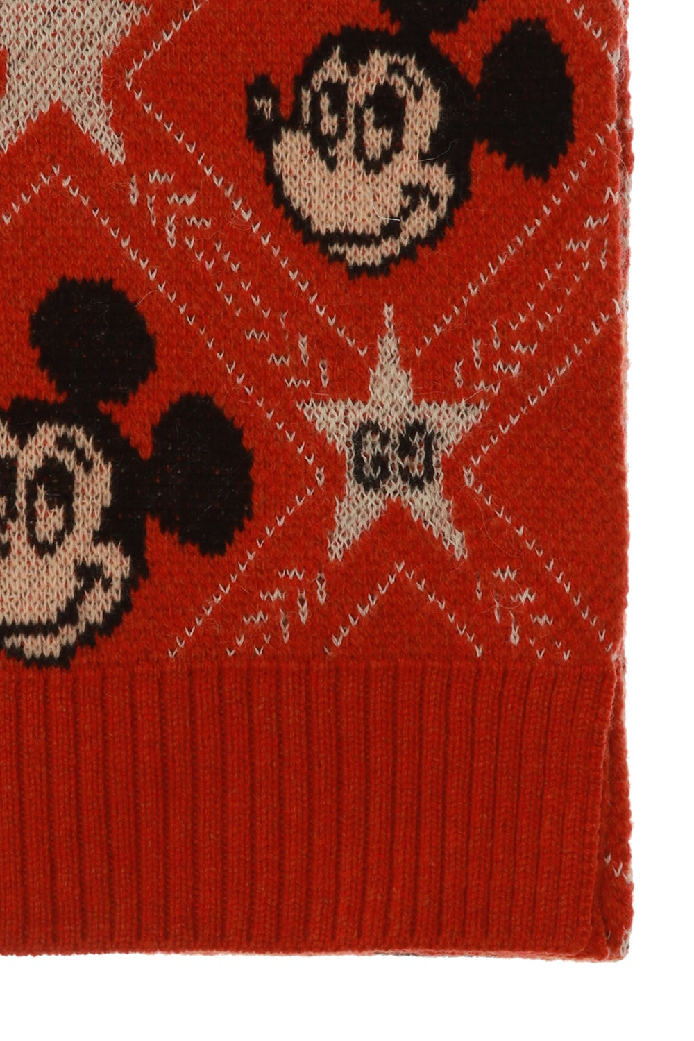 Gucci x Disney Mickey Mouse Wool Scarf In Blue –