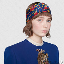Load image into Gallery viewer, Gucci Silk GG Giwy Headband in Red