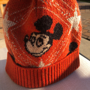 Gucci x Disney Jacquard-knit Beanie Hat in Orange