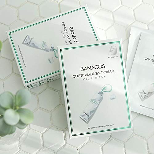 Banacos Centellamide Spot-Cream Cica Mask Single Sheet Face Mask