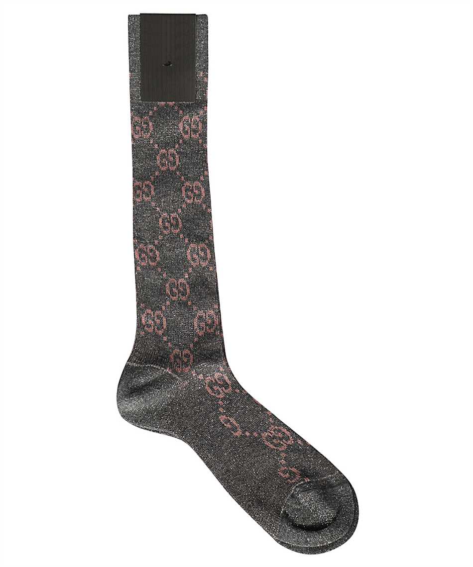 Gucci GG Socks in Silver with Pink Lamé GG – Gavriel.us