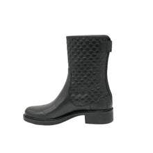 Load image into Gallery viewer, Gucci Black Leather Microguccissima Ankle Boots