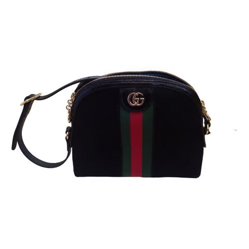 Gucci Ophidia GG Small Suede Shoulder Bag in Black – Gavriel.us