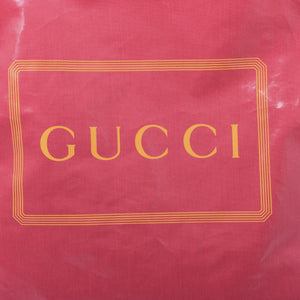 Gucci Medium Montecarlo Crystal Logo Print Tote in Glam Pink