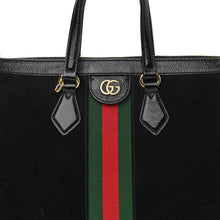 Load image into Gallery viewer, Gucci Ophidia GG Medium Tote Bag in Black