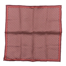 Load image into Gallery viewer, Gucci GG Monogram Hearts Pocket Square in Red