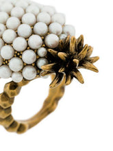 Load image into Gallery viewer, Gucci Pearl Pineapple Ring in Gold