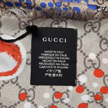 Load image into Gallery viewer, Gucci GG Space Animal Print Scarf in Beige