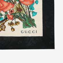 Load image into Gallery viewer, Gucci Silk Floral Scarf with Slight Shimmer