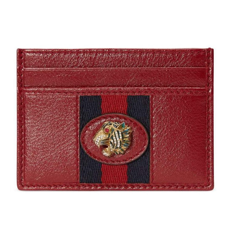 Buy Gucci Heart Card Holder 'Heartbeat' Navy Leather Red Designer Keychain  Wallet 233183 Online at desertcartINDIA