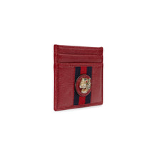 Load image into Gallery viewer, Gucci Rajah Card Holder in Red