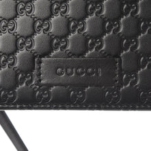 Load image into Gallery viewer, Gucci Microguccissima Leather Shoulder Bag in Black