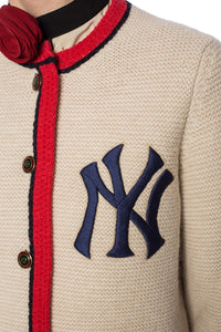Gucci x NY Yankees™ Ivory Cardigan