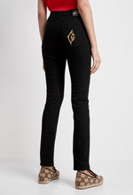 Load image into Gallery viewer, Gucci Skinny Jeans with Logo Patch in Black