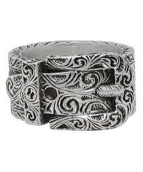 Gucci Metallic Garden Silver Ring in Sterling Silver 925