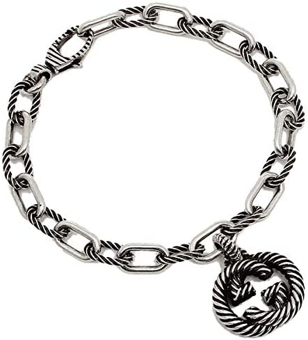 Gucci gg link charm bracelet Clearance