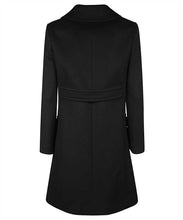 Load image into Gallery viewer, Gucci Black Wool Coat with Interlocking GG Buttons
