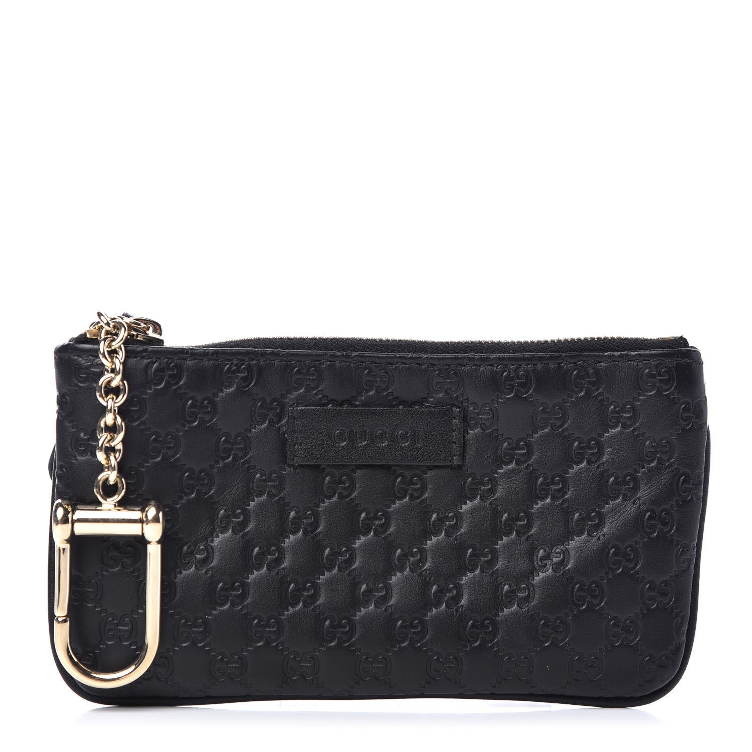 Gucci Microguccissima Key Chain Coin Pouch in Black – Gavriel.us