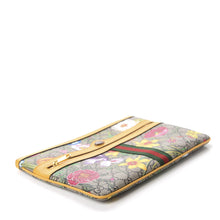 Load image into Gallery viewer, Gucci GG Supreme Flora Ophidia Medium Clutch Yellow