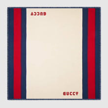 Load image into Gallery viewer, Gucci Guccy Striped Scarf in White