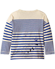 Load image into Gallery viewer, Burberry Blue and White Stripe 7Y / 8 Y Boy&#39;s Cotton Shirt