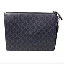 Load image into Gallery viewer, Gucci GG Supreme Eagle Pouch in Gray