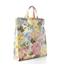 Load image into Gallery viewer, Gucci Floral-print Logo Tote Bag in White