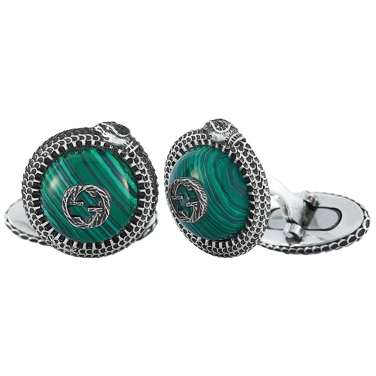 Gucci Garden GG Snake Cuff Links in Silver – Gavriel.us