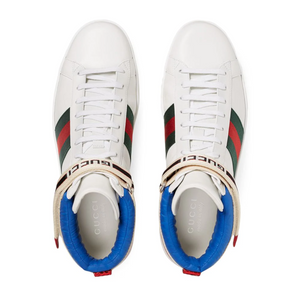Gucci Stripe Ace High-top Sneakers