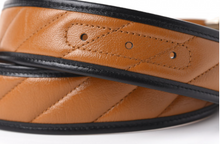 Load image into Gallery viewer, Gucci Logo Buckle Matelasse Leather Belt