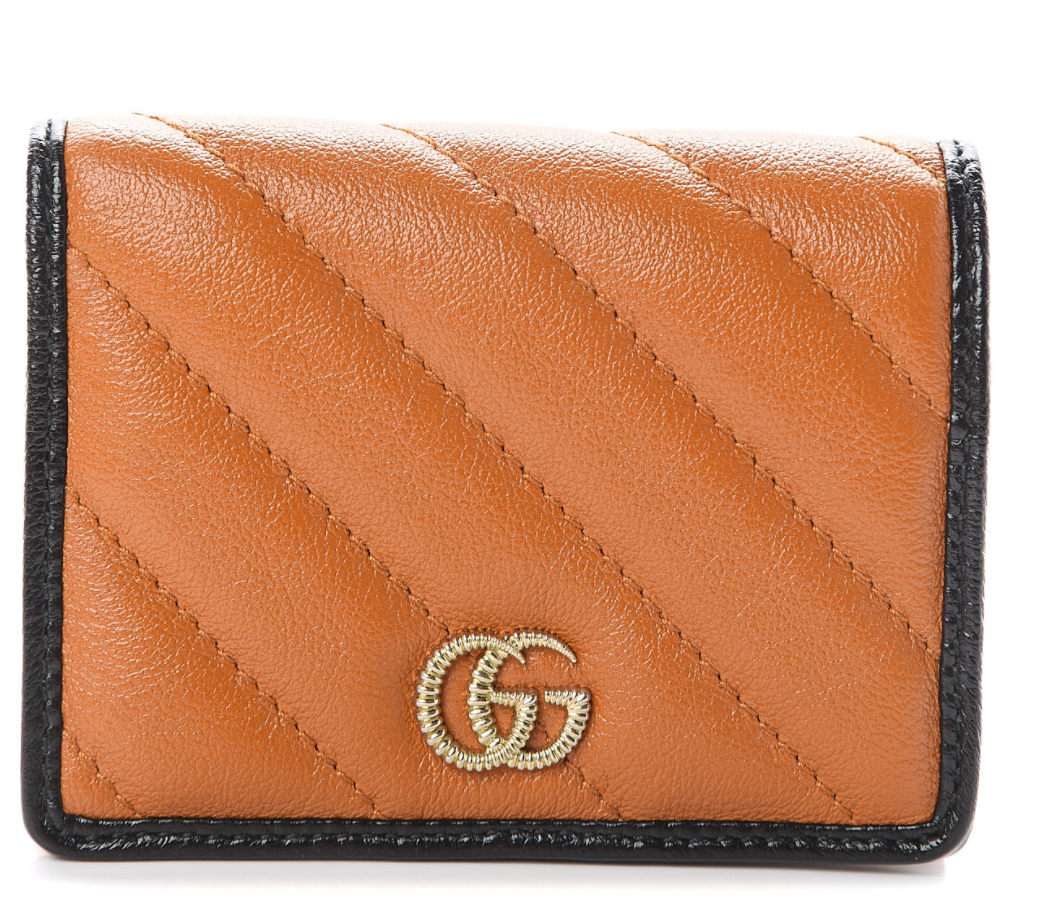 Gucci Interlocking GG Vaccha Brown Mini Wallet – Gavriel.us display picture 3