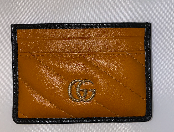 Gucci Interlocking GG Card Case in Vaccha Brown