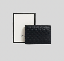 Load image into Gallery viewer, Gucci Interlocking GG Card Case in Navy