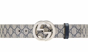 Gucci GG Supreme Belt with GG Buckle